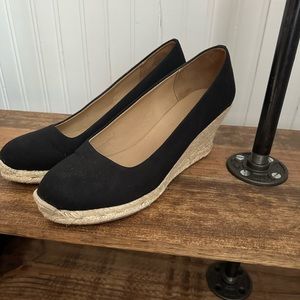 JCrew espadrilles. Very comfortable!